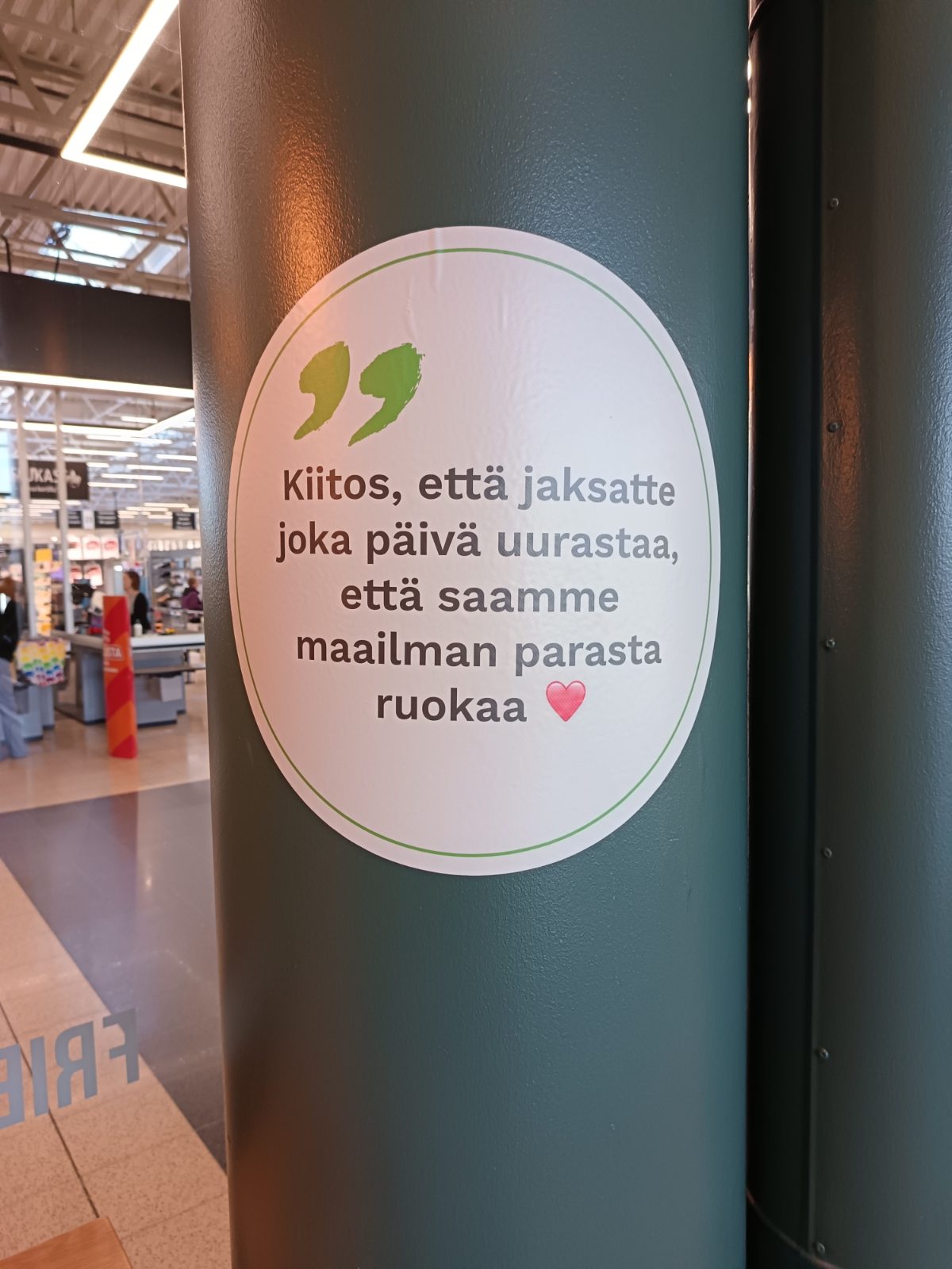 Bild i gästboken: Tiina